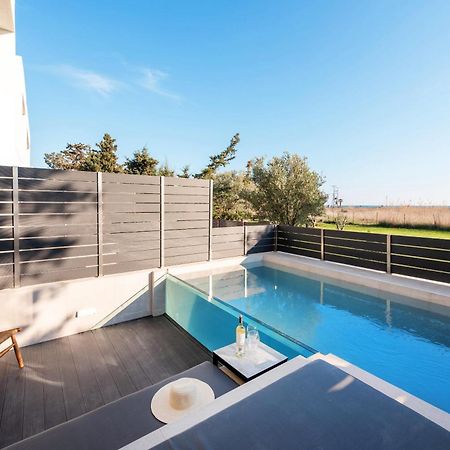 Serene Villas Halkidiki - Cfront Private Pool Nea Iraklia Esterno foto